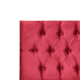 thumbnail image 2 of Respaldo Elegante 1 Plaza Capitone 105x60 Cm Burdeo Felpa, 2 of 3