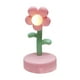 thumbnail image 1 of Linda Flor Lámpara De Mesa Luz De Noche Para Sala De Estar Junto A La Cama Regalo De Cumpleaños Rosa, 1 of 5