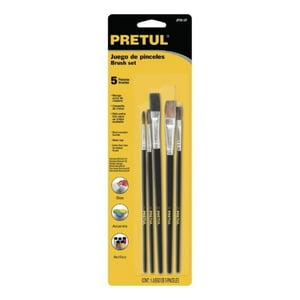 Pretul - Set De Pinceles 5 Unidades