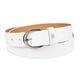 thumbnail image 1 of Cinturón para Jean Tommy Hilfiger de Cuero Blanco 3.5 cm, 1 of 5