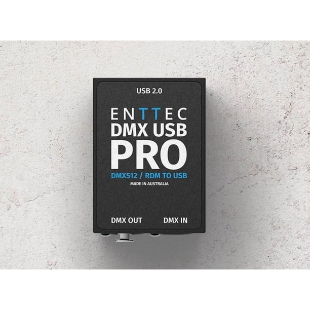 Interfaz USB DMX ENTTEC DMX USB Pro de 512 canales | Lider