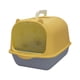 thumbnail image 5 of Inodoro Cerrado Y Cubierto Para Gatos, Antisalpicaduras, Duradero, Caja De Arena Para Gatos Con Capucha, Color Amarillo Y Gris, 5 of 5