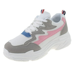 Zapatilla Blanco/Rosa Vía Franca