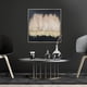 thumbnail image 4 of Cuadro Decorativo Oceano Dorado 105 x 105 x 4 Cms., 4 of 4