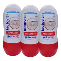 Lactovit - Pack X 3 Desodorante Roll-On Reparador Lactourea