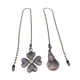 thumbnail image 4 of 2 uds., cadena de tracción de extensión de ventilador, cadena de tracción de luz, cadenas de extensión, cadena de tracción de ventilador de Metal para Marrón rojizo, 4 of 5