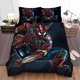 thumbnail image 1 of Iron Spider Starry Night Quilt Duvet Cover Set Soft Kids Super 3-Piece Bedding Set, 1 of 5