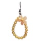 thumbnail image 3 of Cordón colgante para teléfono celular, correa para el cuello para teléfono, correa para la muñeca con cuentas de acrílico, accesorios para funda de te Amarillo, 3 of 5