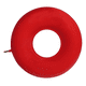 thumbnail image 1 of Cojin Asiento Inflable De Goma Hemorroides Post Operatorio Rojo, 1 of 3