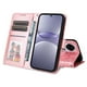thumbnail image 5 of Funda tipo cartera FOXDOCK para Huawei Nova 14 , diseño girasol en relieve, cuero PU, cierre magnético, soporte y tarjetero, 5 of 5