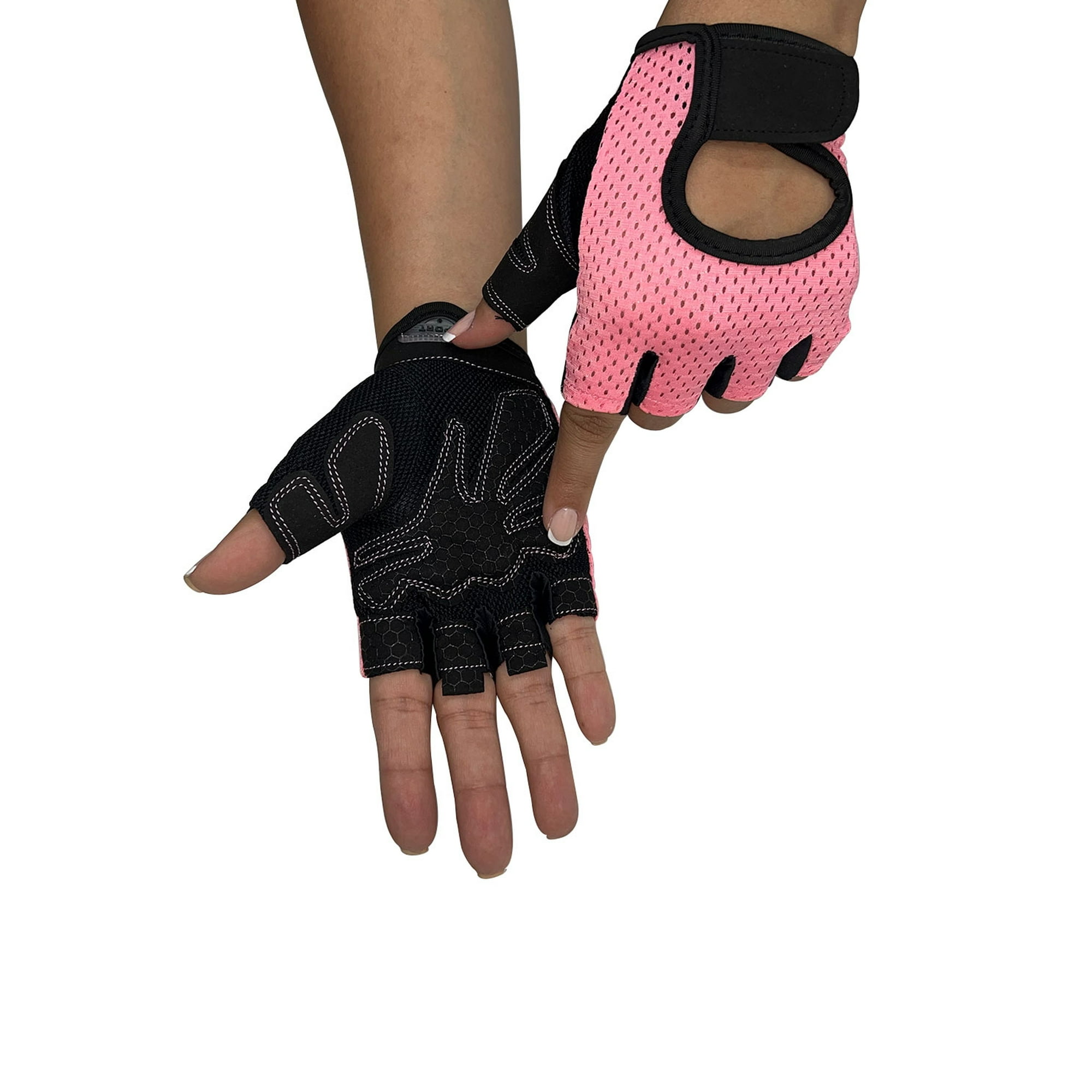 Samia - Guantes Deportivos Rosados M