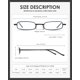 thumbnail image 3 of Gafas de lectura SOPHILY Slim Pocket, con bloqueo de luz azul, paquete de 3, 3 of 6
