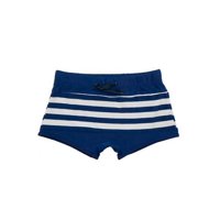 Samia - Short Tipo Bóxer Para Hombres Estampado Azul 16