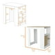 thumbnail image 3 of Isla De Cocina Stirling 1 Puerta Blanco Y Macadamia 91,3x92x59 Cm, 3 of 3