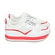 thumbnail image 3 of Zapatilla Urbana Mujer Blanco/Fluor Amalia Police, 3 of 6