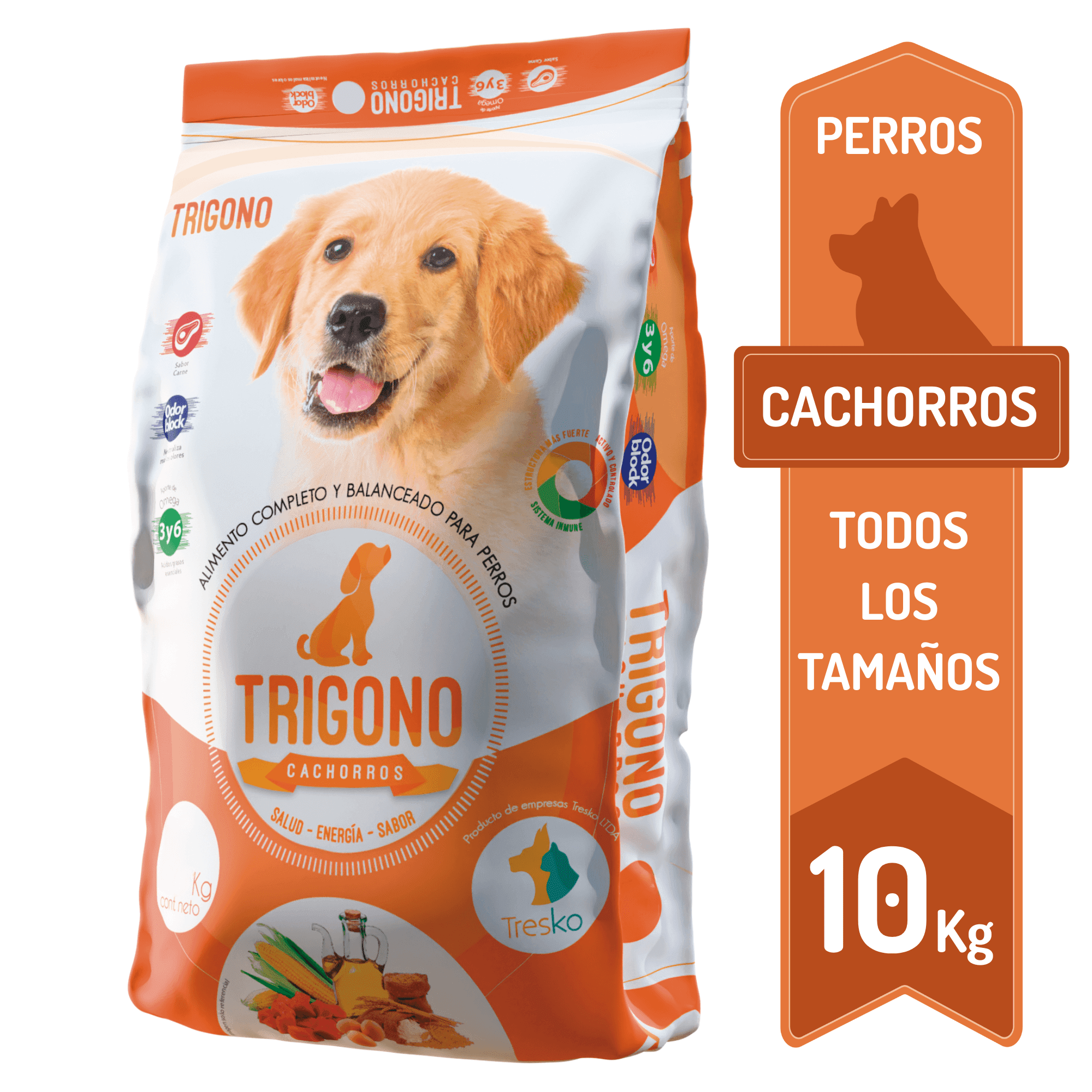 Trigono - Alimento Para Perro Cachorro 10kg