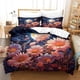 thumbnail image 1 of Owl Anime Duvet Cover 3D Print Quilt Cover Comforter Covers for Boys Girls Bedding Set Soft Microfiber with Pillow Cases with Zipper Closure 2 Pieces Twin, 1 of 5