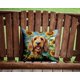 thumbnail image 2 of Cojín Sunflowers Otterhound 35 X 35 Cm, 2 of 6