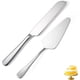 thumbnail image 1 of Cuchillo y pala para torta TioKin de acero inoxidable, 9,3 y 8,9 pulgadas, 1 of 3
