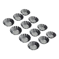 Genérico - Pack 12 Molde Mini Tartaleta Tarta Moldes Para Reposteria