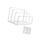 thumbnail image 4 of Clasificador De Correo Acrílico Liviano Con Soporte Para Sobres Para Cuadernos, Documentos Y Cartas, 4 of 5
