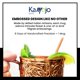 thumbnail image 4 of Juego de vasos de cobre Kamojo Moscow Mule de 16 onzas con revestimiento antiempañamiento, 4 of 9