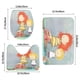 thumbnail image 3 of Juego De 3 Alfombras De Baño Stella Y Sam Terciopelo Coral, 3 of 6