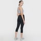 thumbnail image 3 of Calza Mujer Deportiva Crop Negro Corona, 3 of 5