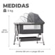 thumbnail image 3 of Cuna Colecho Moises Bebe Mecedora 6 Alturas Safe&soft Gris, 3 of 6