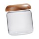 thumbnail image 2 of Tarro De Almacenamiento De Vidrio Con Tapa De Madera 380ml, 2 of 3
