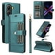 thumbnail image 1 of FOXDOCK Funda tipo Cartera para Xiaomi POCO X7 Pro 5G – Cubierta de Cuero PU con Múltiples Ranuras, Bolsillo para Efectivo y Correa de Muñeca, 1 of 6