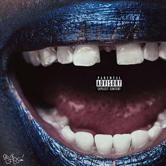 Vinilo LP Interscope Blue Lips Azul Translúcido 2