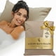 thumbnail image 1 of Almohada de baño Claessonliving de lujo, gruesa y de secado rápido, color arena, 1 of 9