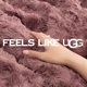 thumbnail image 5 of Manta UGG Adalee 127x177 cm Rojo Gooseberry de Pelaje Sintético, 5 of 8