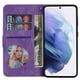 thumbnail image 4 of Funda para FOXDOCK Elegante funda Samsung Galaxy S21 Plus 5G Glitter con cremallera-Ideal para el uso diario, 4 of 5