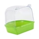 thumbnail image 2 of Bañera Para Loros Enjaulados, Agapornis, Periquitos, Periquitos, Canarios, Caja De Baño Para Pájaros, Color Verde, 2 of 3