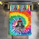 thumbnail image 2 of Tie Dye Hat Gorilla Tag Comforter Set Soft 3 Pcs Twin Bedding Sets Thicken for All Season, 2 of 5