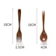 thumbnail image 2 of Juego de cocina de madera para mezclar ensaladas, sopas y revolver, utensilios de cocina antiadherentes, cuchara para servir, utensilios de cocina, 2 of 6