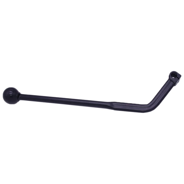 Palanca de cambio de marchas de motocicleta Palanca de cambios Metal duradero negro, Reemplazo de talón de pedal, Se la la adaptaciónción a ATV Quad Bike Piezas de