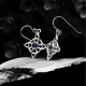 thumbnail image 2 of Aros De Nudo De Bruja Amatista De Plata 980, 2 of 3