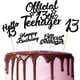 thumbnail image 1 of Adornos para cupcakes con purpurina para el 13.º cumpleaños, selecciones oficiales para cupcakes de adolescentes, 1 of 7