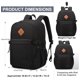 thumbnail image 2 of Mochila SUPACOOL casual para la escuela o los viajes con compartimento para portátil, 2 of 8