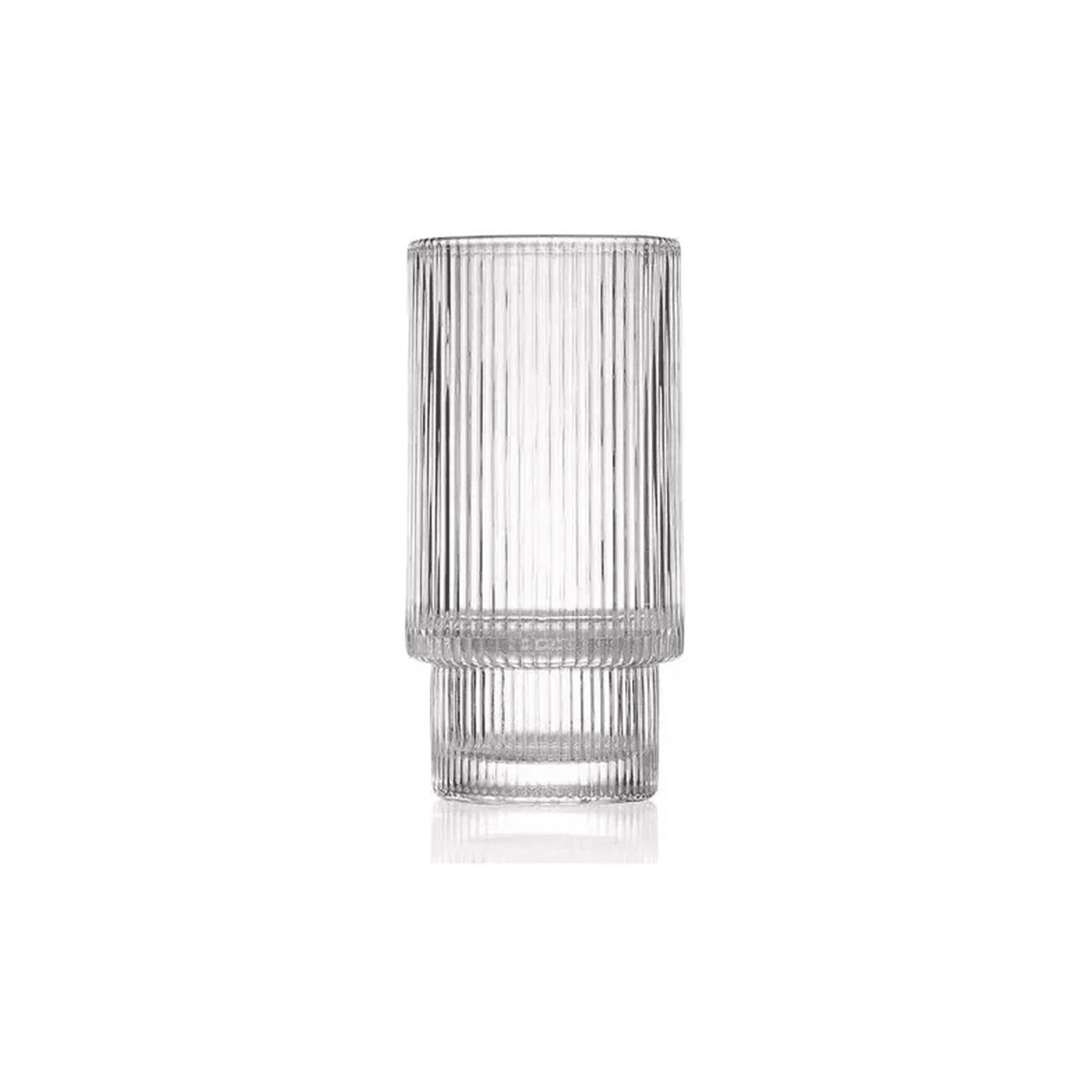Genérico - Set 6 Vasos Largo Vintage Charlotte 350ml