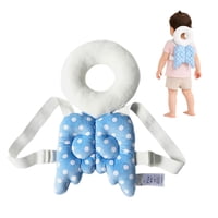 Mundo Online - Mochila Protectora Cabeza Bebes Cojin Antigolpes Angelito Azul