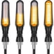 thumbnail image 1 of Luces Direccionales Moto Kinstecks 4PCS LED Ámbar Flujo, 1 of 3