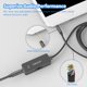 thumbnail image 5 of Cubilux Cable Atenuador de Volumen TRRS 3,5 mm, Extensión de Audífonos de 1/8 pulgada con Control de Volumen en Línea, para Audífonos y Altavoces, 4 pies, 5 of 6