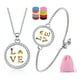 thumbnail image 1 of Set Pulsera y Collar Aromaterapia HESHPAWS Acero Inoxidable 7.5 ft Cadena, 1 of 3