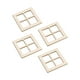 thumbnail image 1 of 4x Modelo De Ventana Pequeña De Madera, Minimodelo De Marco De Ventana Para Modelo De Ciudad, Accesorio, 1 of 3