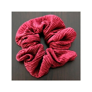 Lia Victoria - Coleta Para Cabello Mediana Color Vino