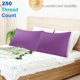 thumbnail image 2 of Ofertas Únicas 2Pcs Fundas de Almohada de Algodón con Cremallera Estándar, 20'x26', Púrpura Oscuro, 2 of 7